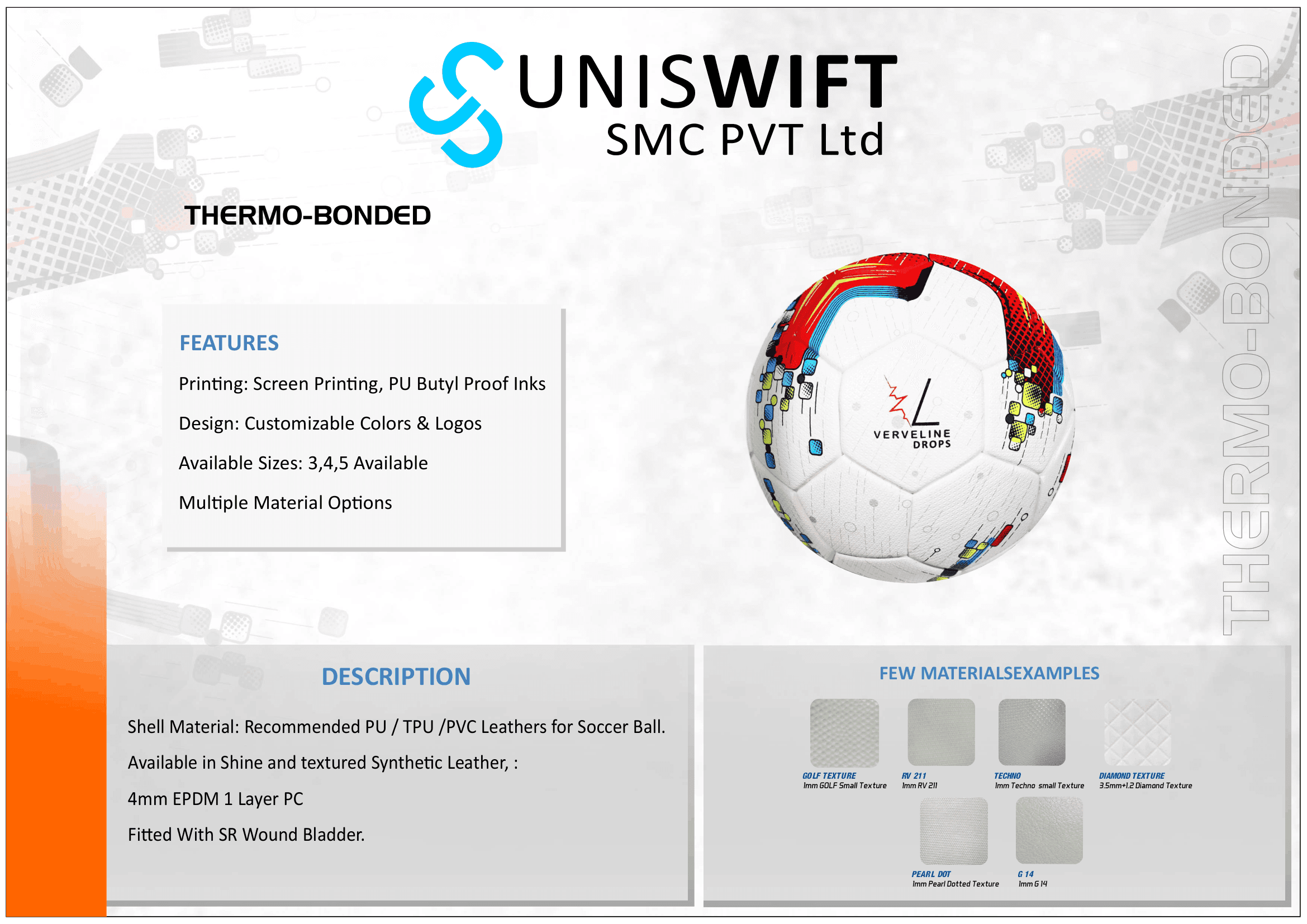 Premium Match-Grade Soccer Ball thumbnail 3