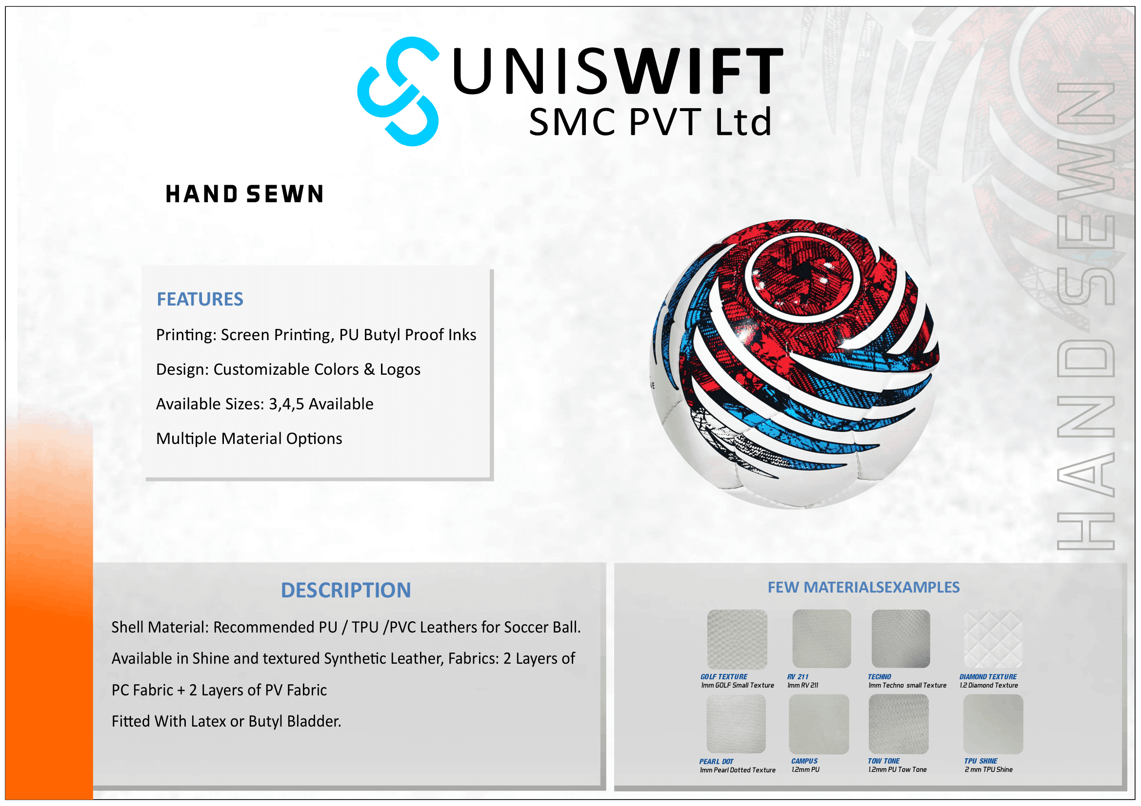 Premium Match-Grade Soccer Ball thumbnail 6