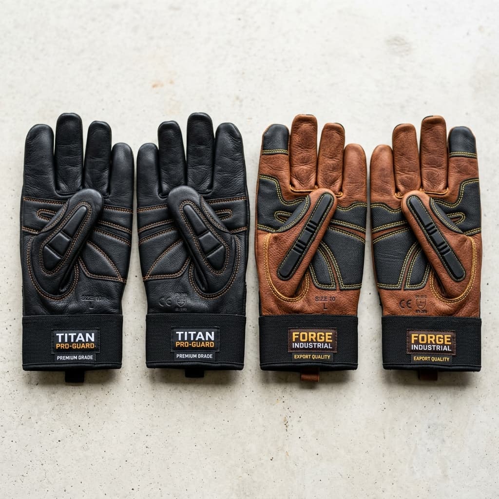 Premium Leather Gloves thumbnail 2